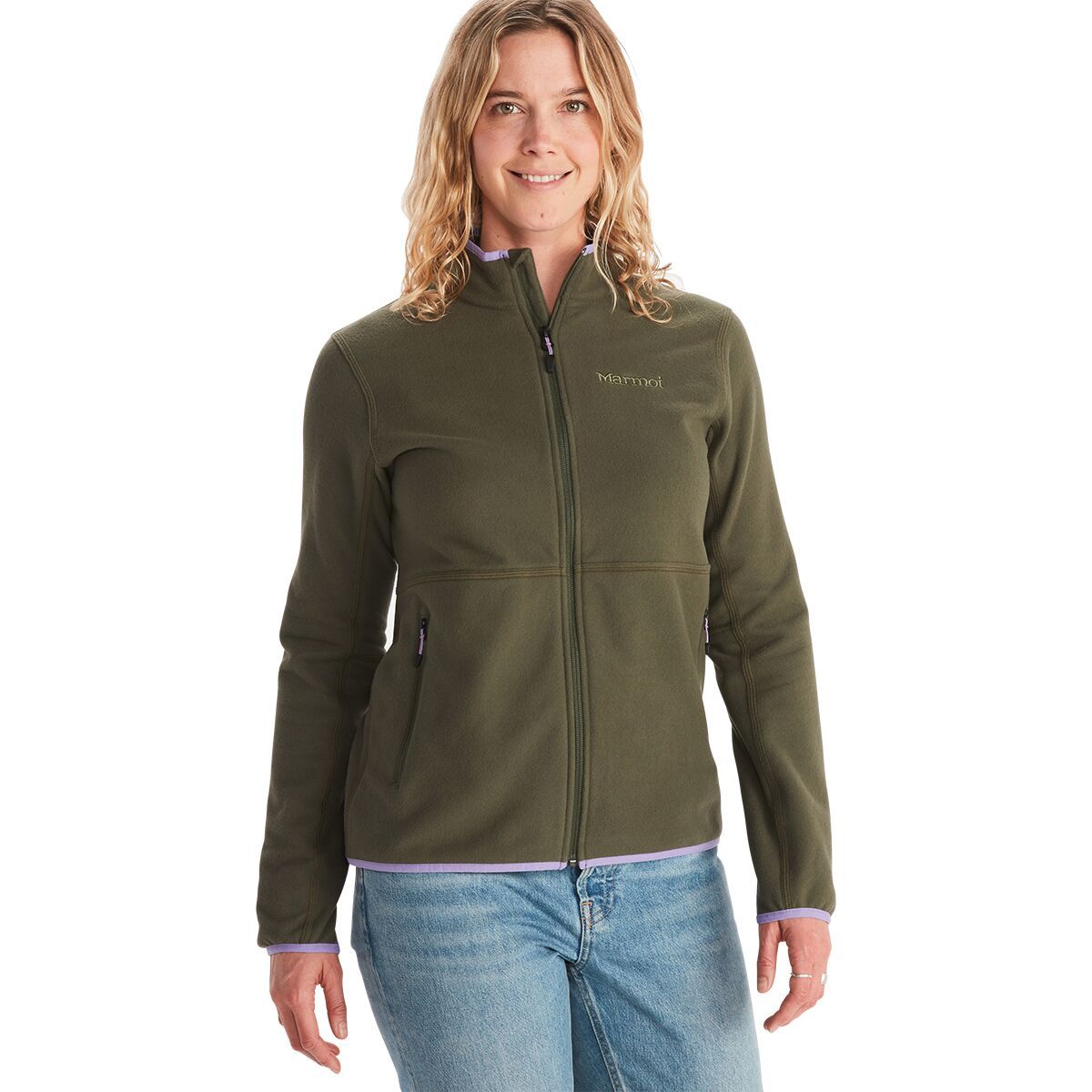 Marmot Rocklin Full Zip Fleece Jacket - Women's Nori, XL