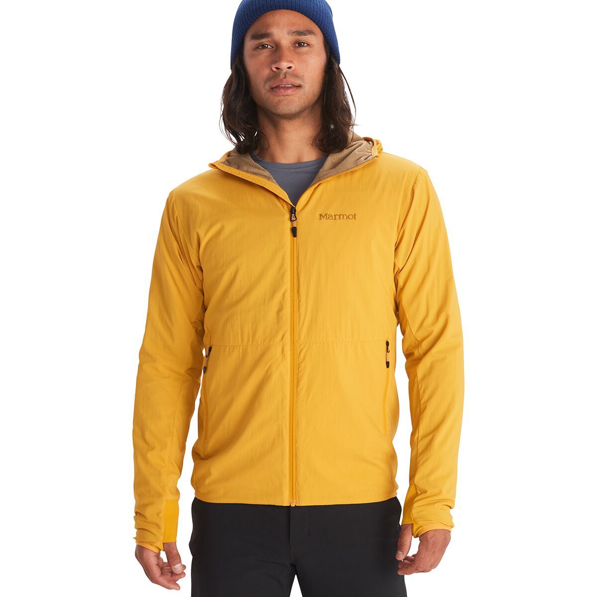 Marmot Alt HB Hooded Jacket - Men's Yellow Gold, L