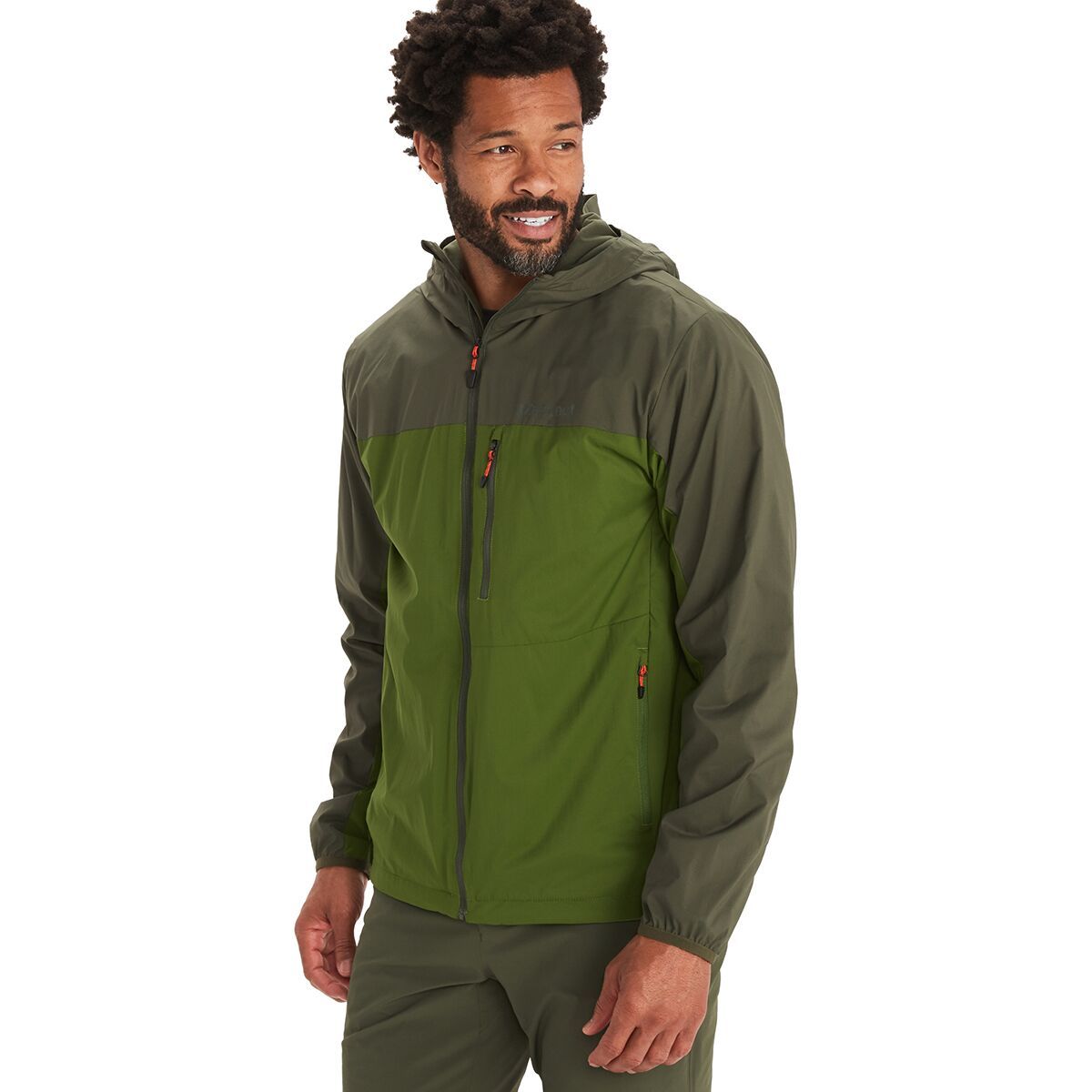 Marmot Ether DriClime Hooded Jacket - Men's Nori/Foliage, XXL
