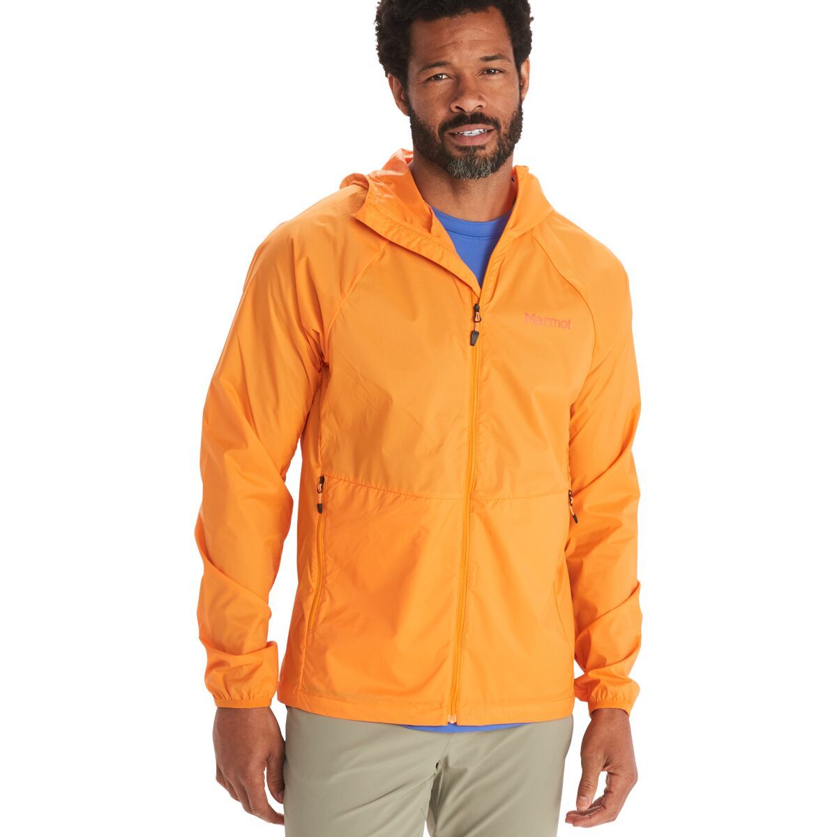 Marmot Etherlite Hooded Jacket - Men's Orange Pepper, XXL