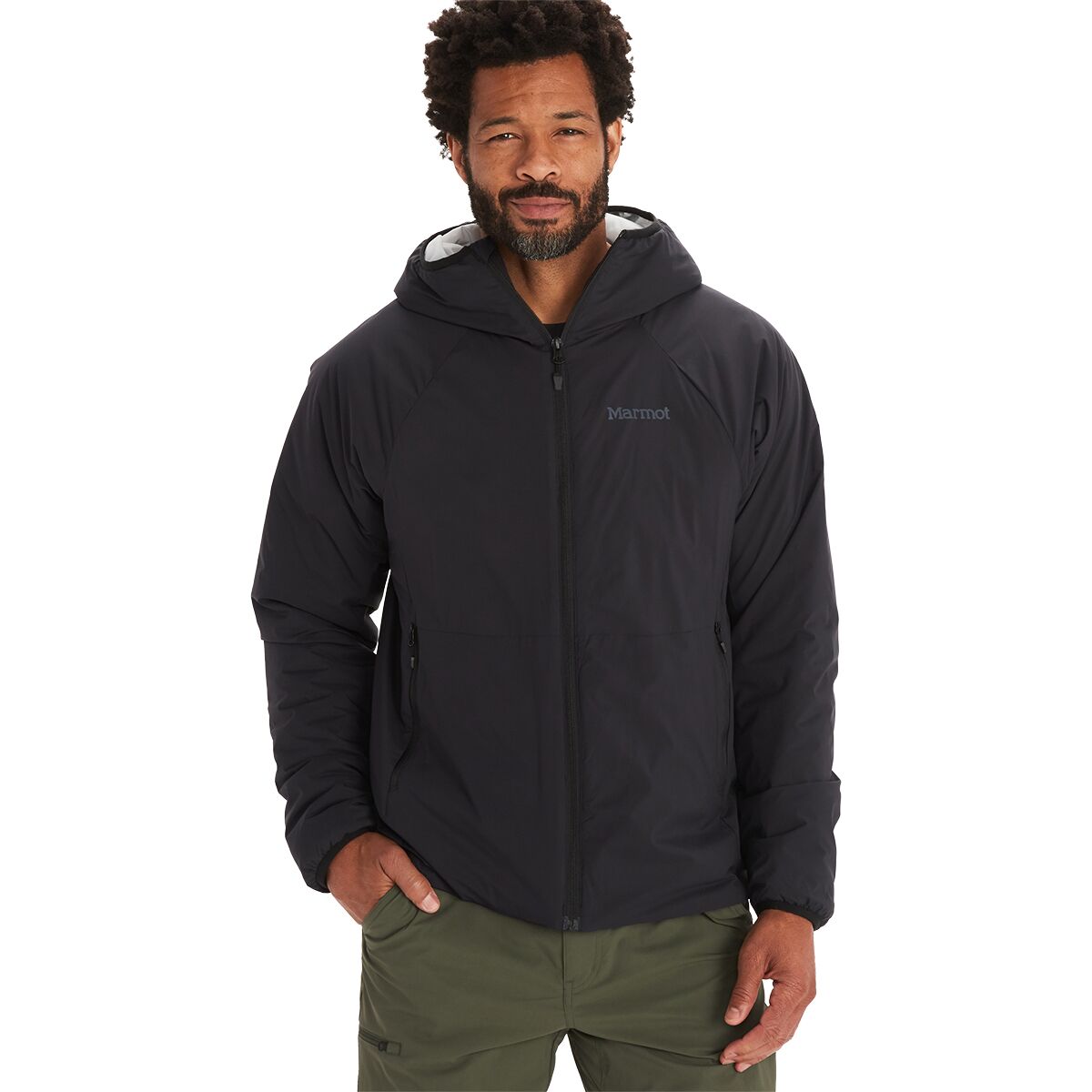Image of Marmot Novus Hooded Jacket - Men's Black, XXL