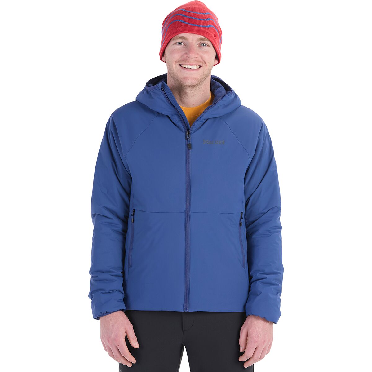 Image of Marmot Novus Hooded Jacket - Men's Twilight Blue, XXL