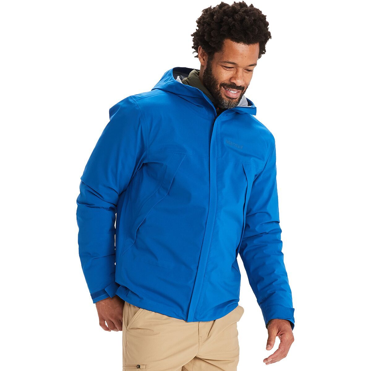 Marmot PreCip Eco Pro Jacket - Men's Dark Azure, L