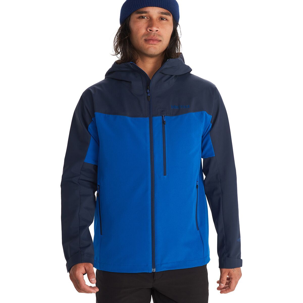Marmot ROM Softshell Jacket - Men's Dark Azure/Arctic Navy, XXL
