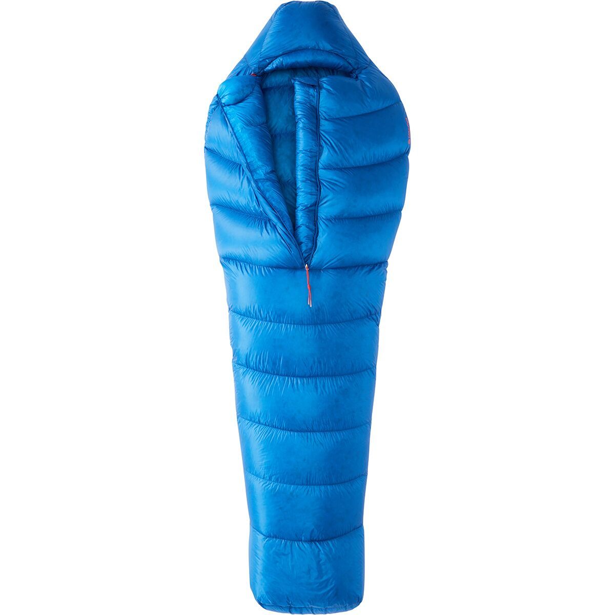 Image of Marmot Bantamweight 15 Sleeping Bag: 15F Down Dark Azure/Clear Blue, Reg/Chest Zip