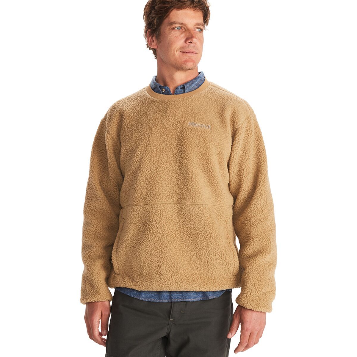 Marmot Aros Fleece Pullover - Men's Shetland, L