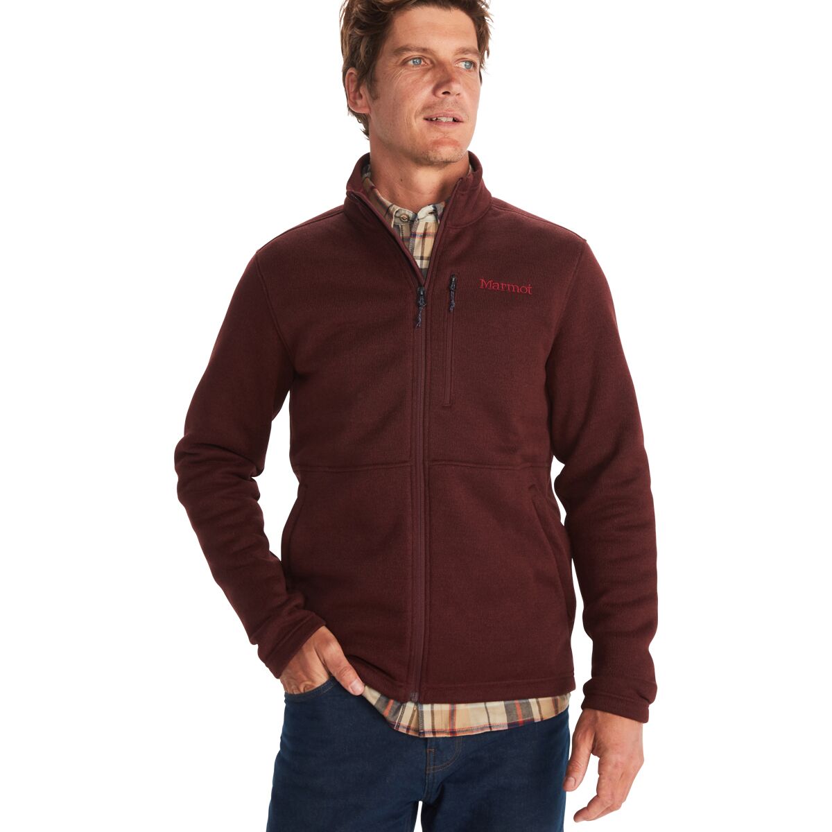 Marmot Drop Line Fleece Jacket - Men's