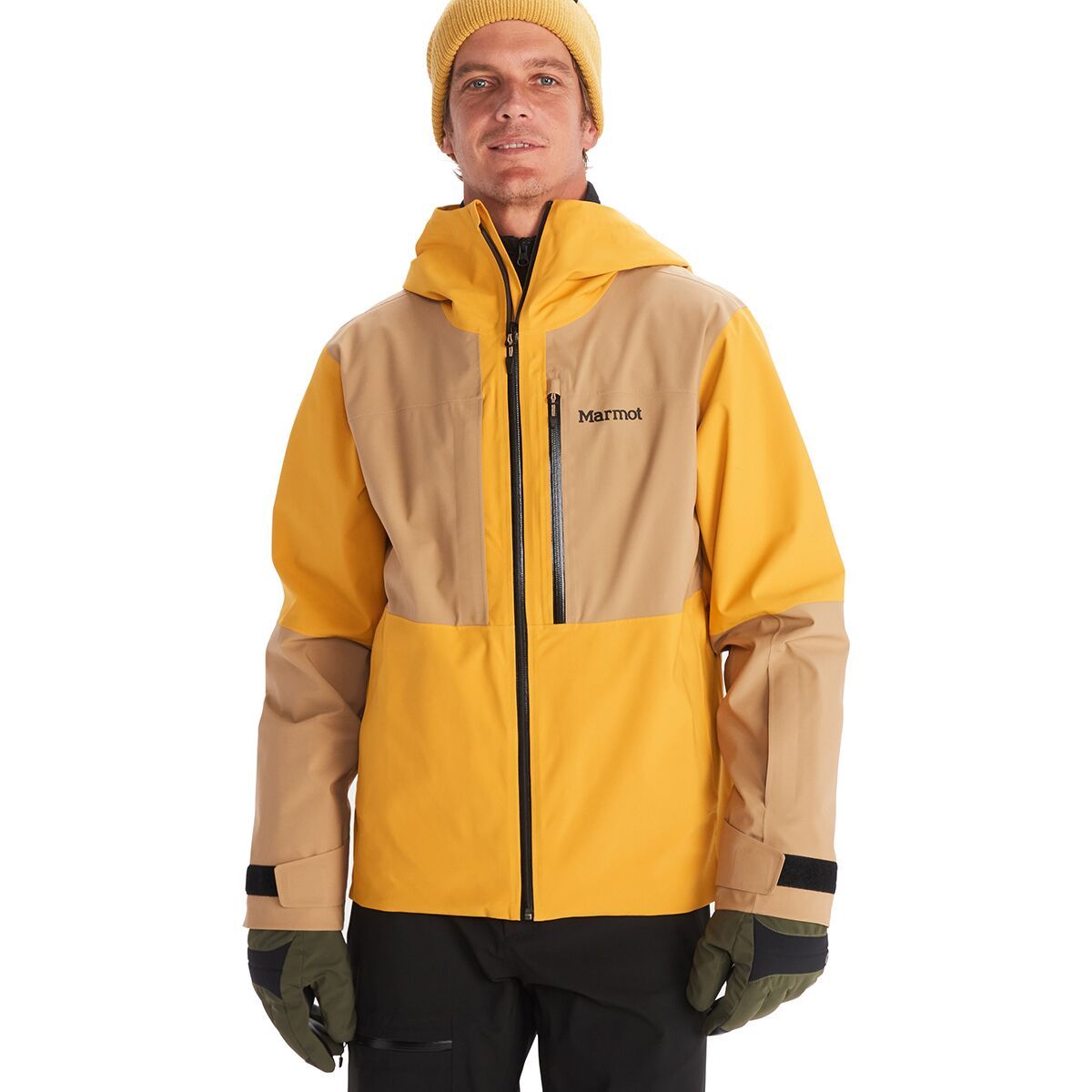 Marmot Refuge Jacket - Men's Yellow gold/Shetland, XXL