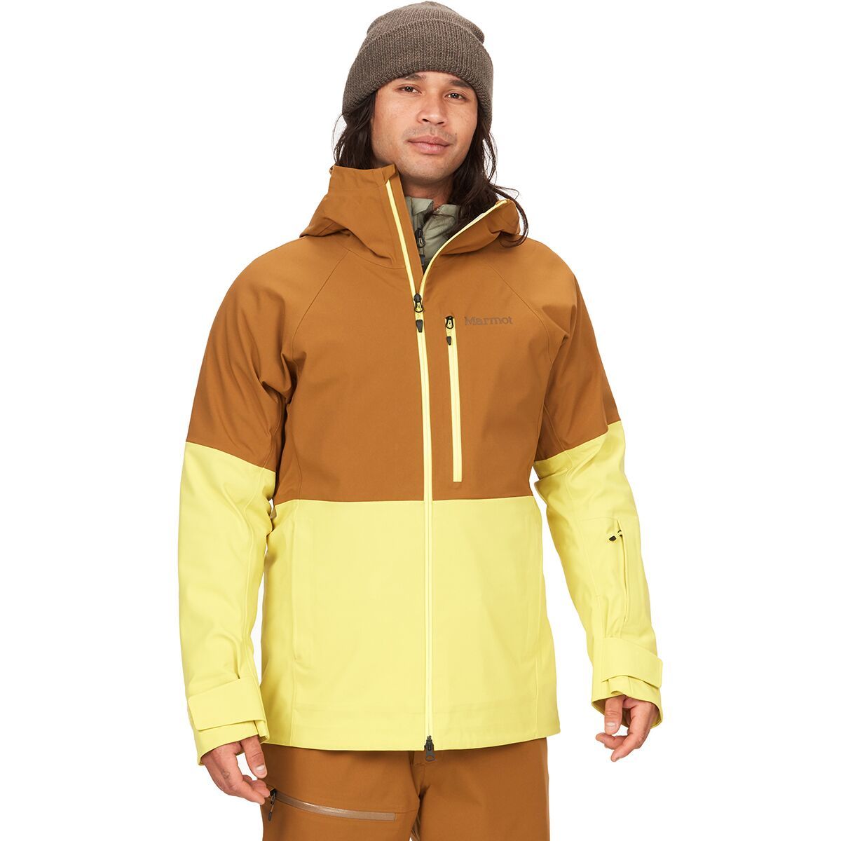 Marmot Refuge Pro Jacket - Men's Hazel/Limelight, L
