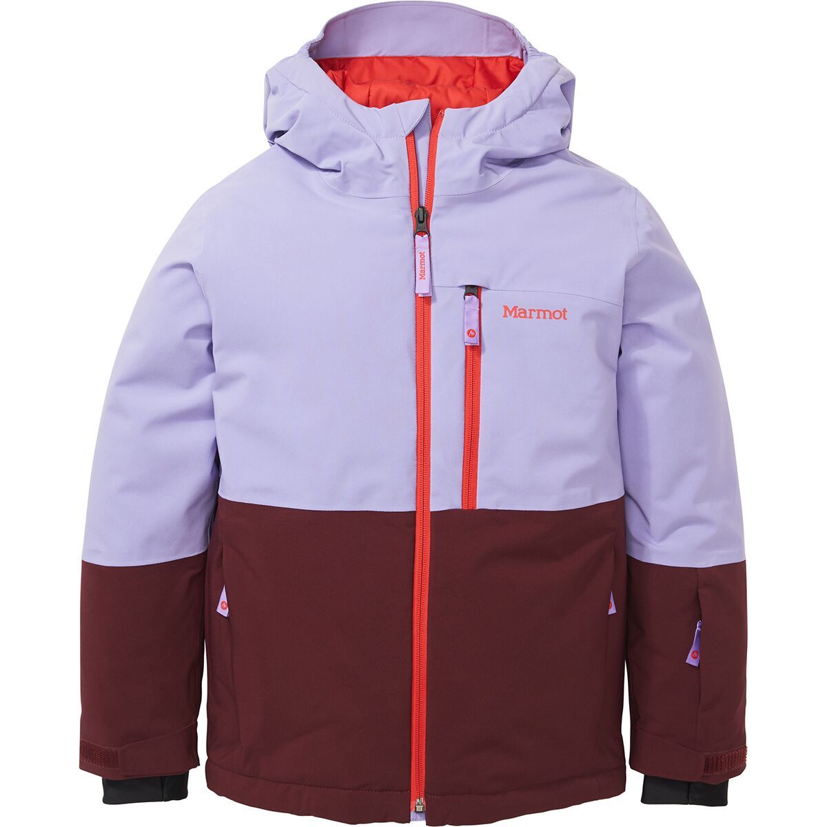 Marmot Snowline Jacket - Kids' Paisley Purple/Port Royal, XS