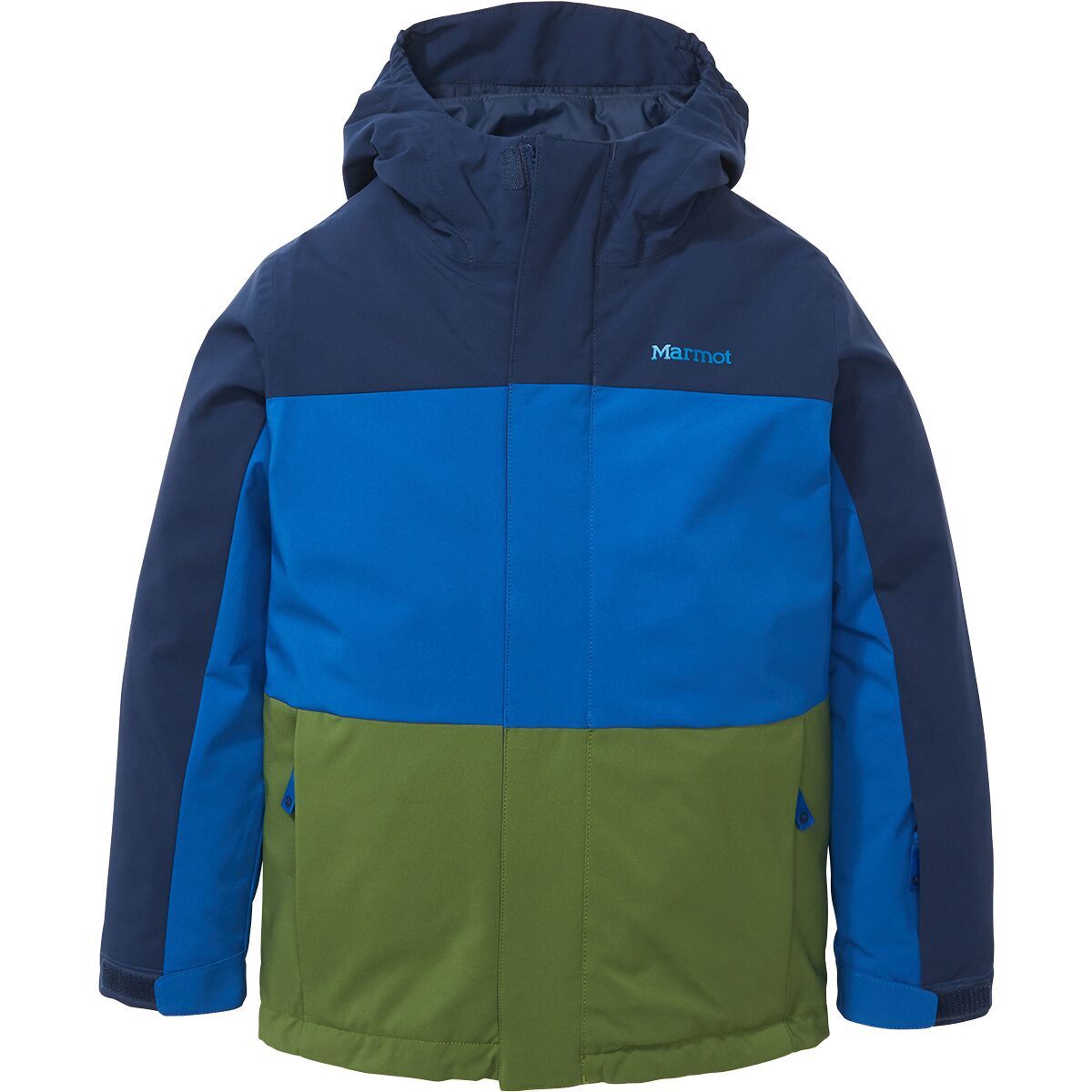 Image of Marmot Precip Component 3-in-1 Jacket - Kids' Arctic Navy/Dark Azure, L