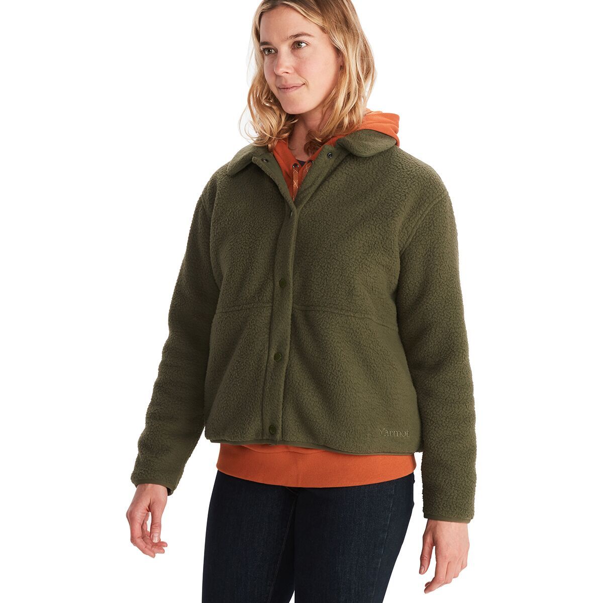 Marmot Aros Fleece Jacket - Women's Nori, M