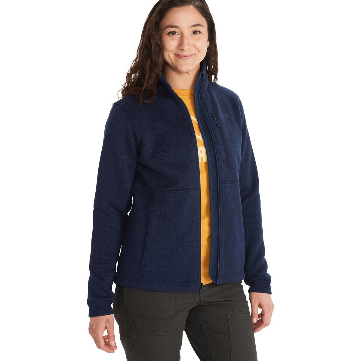 Image of Marmot Drop Line Jacket - Women's Arctic Navy, M