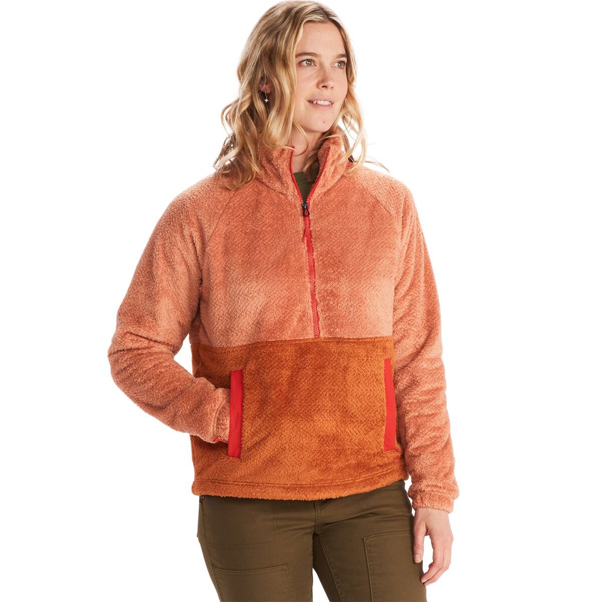 Marmot Homestead Fleece 1/2-Zip Pullover - Women's Rose Gold/Copper, M