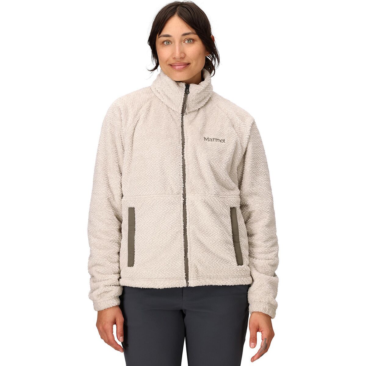 Image of Marmot Homestead Fleece Jacket - Women's Birch Bark, L