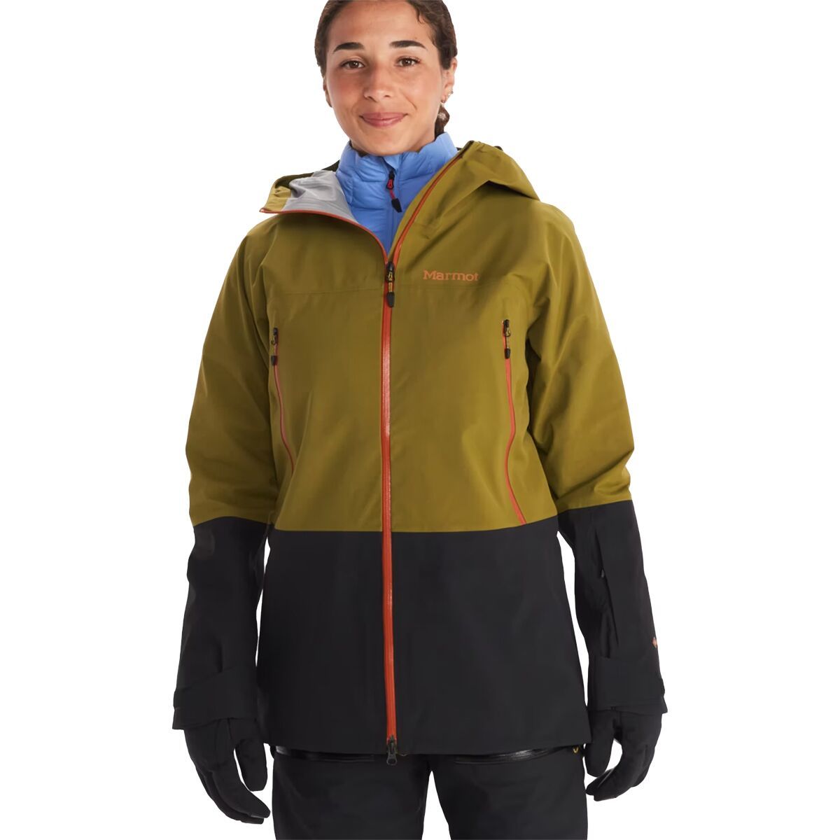 Marmot Orion GORE-TEX Jacket - Women's Military Green/Black, XS