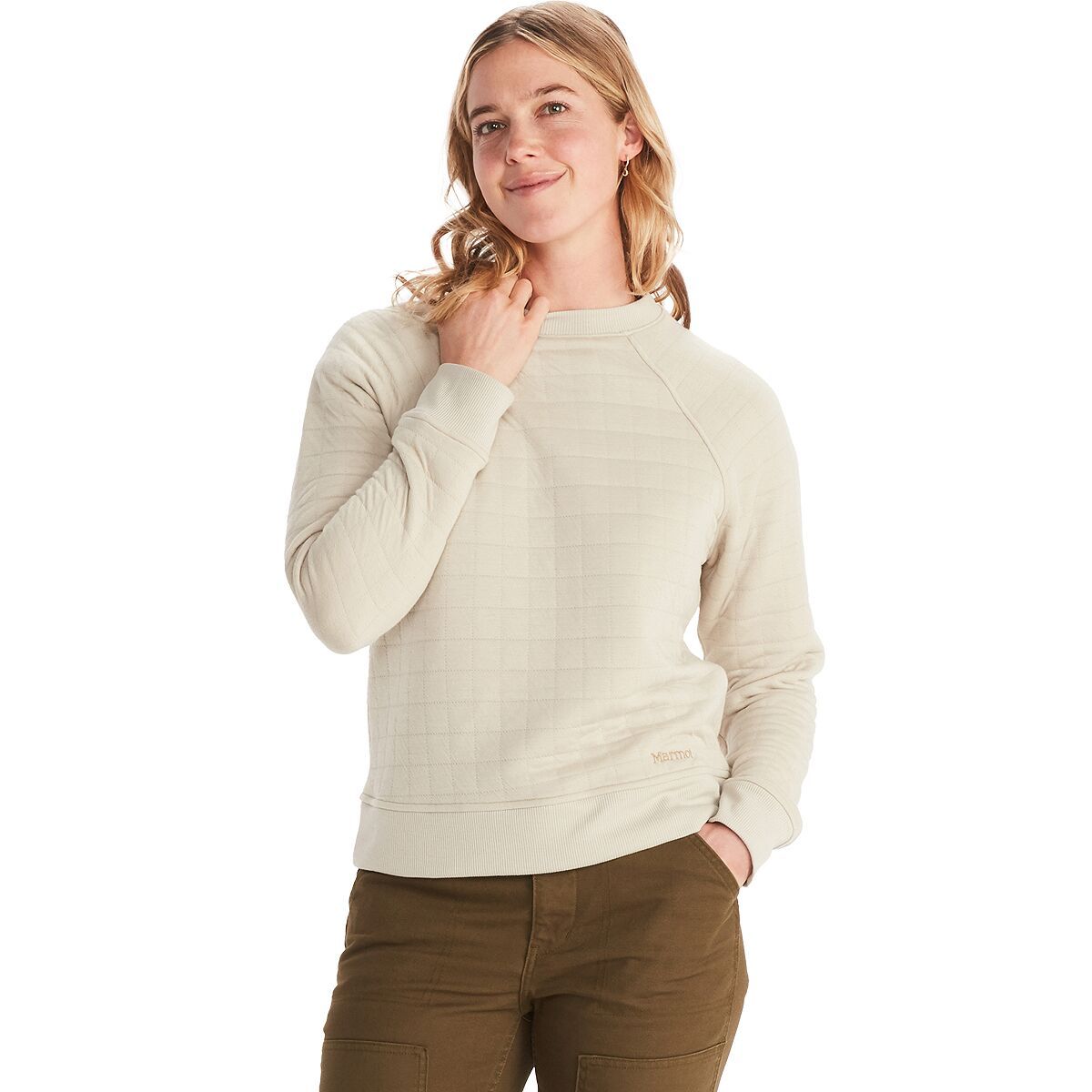 Marmot Roice Crew Pullover - Women's Sandbar, L