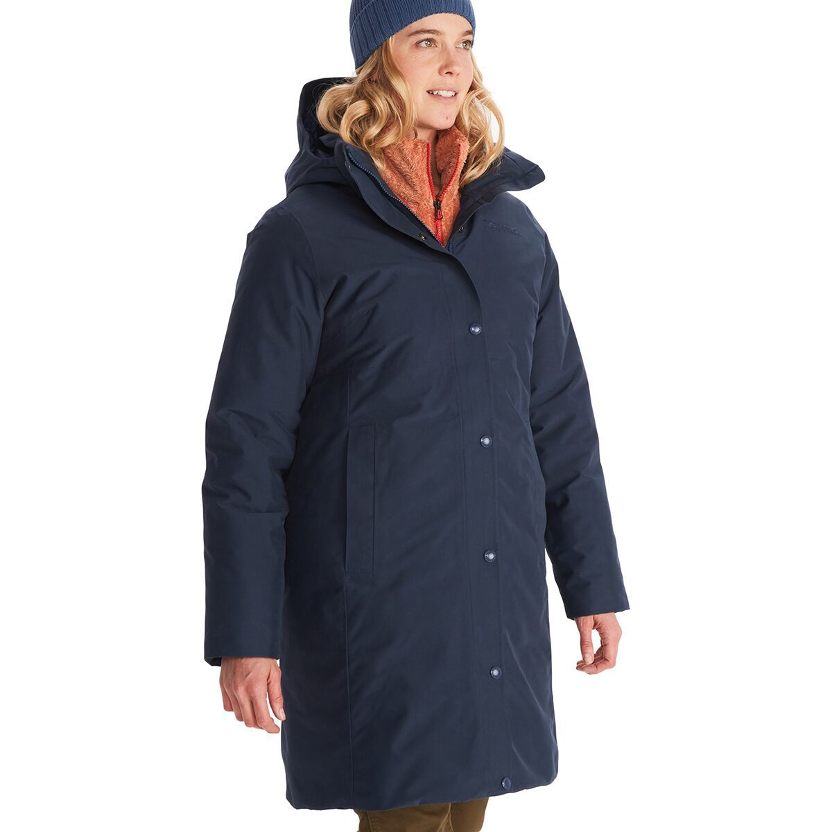 Marmot Chelsea Down Coat - Women's Arctic Navy, XL