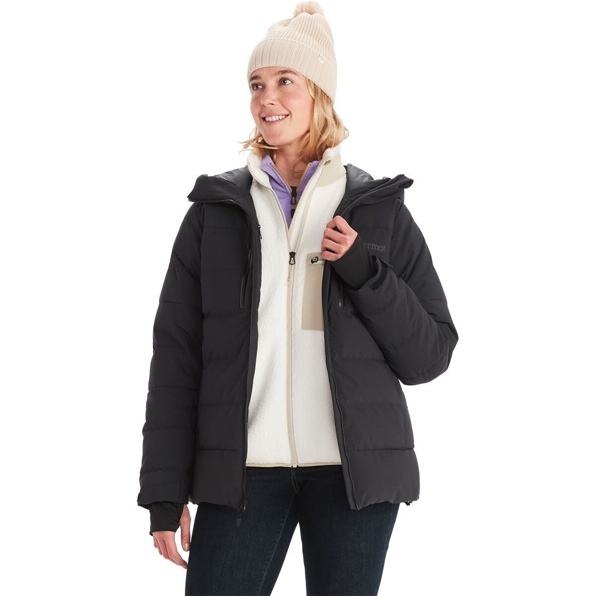 Marmot Slingshot Down Jacket - Women's Black, S