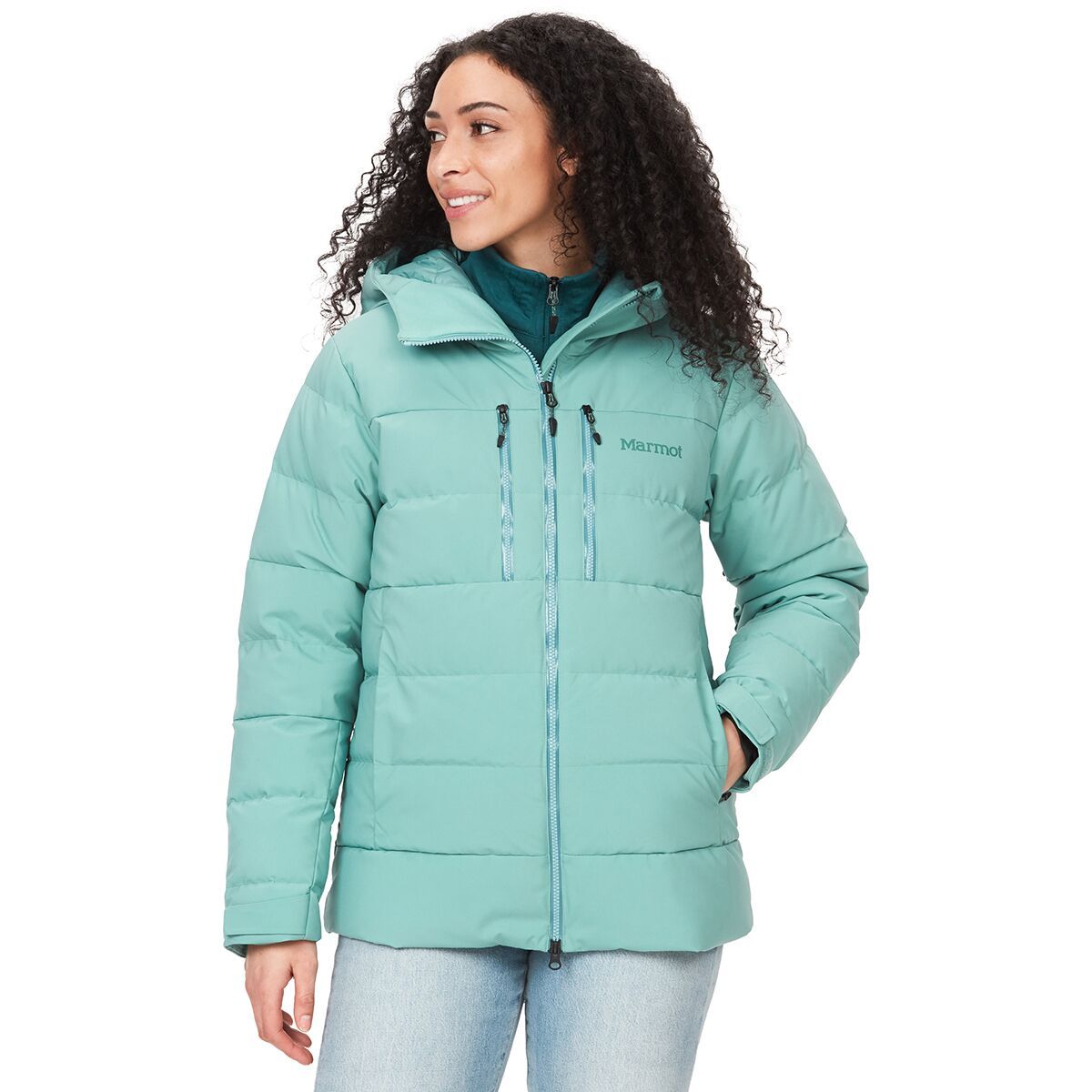Marmot Slingshot Down Jacket - Women's Blue Agave, XL