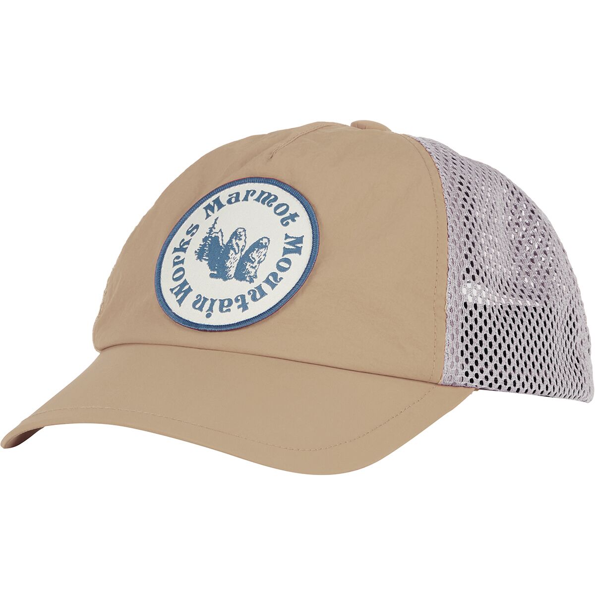 Image of Marmot Alpine Soft Mesh Trucker Hat Light Oak, S/M