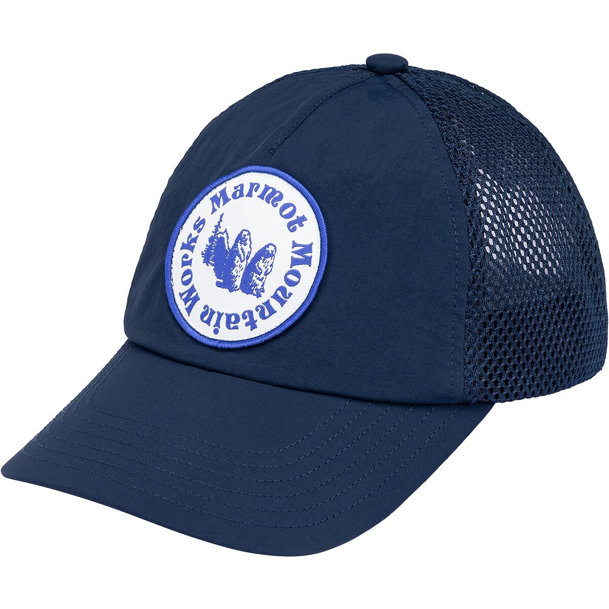 Image of Marmot Alpine Soft Mesh Trucker Hat Twilight Blue, L/XL