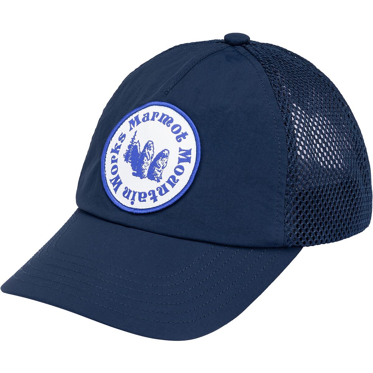 Image of Marmot Alpine Soft Mesh Trucker Hat Twilight Blue, S/M