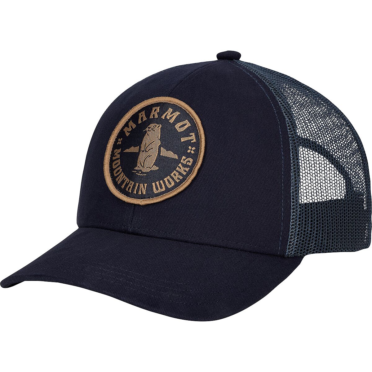 Image of Marmot Retro Trucker Hat Nightfall Navy, One Size