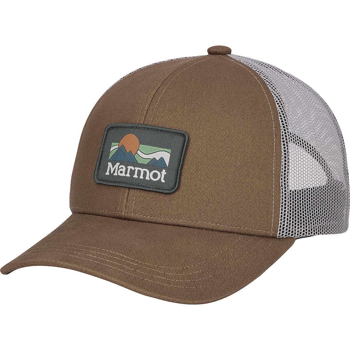 Image of Marmot Retro Trucker Hat Olive Grove, One Size
