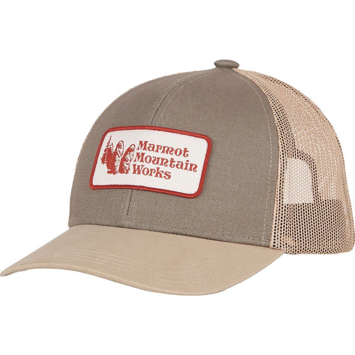 Image of Marmot Retro Trucker Hat Sandbar/Vetiver, One Size