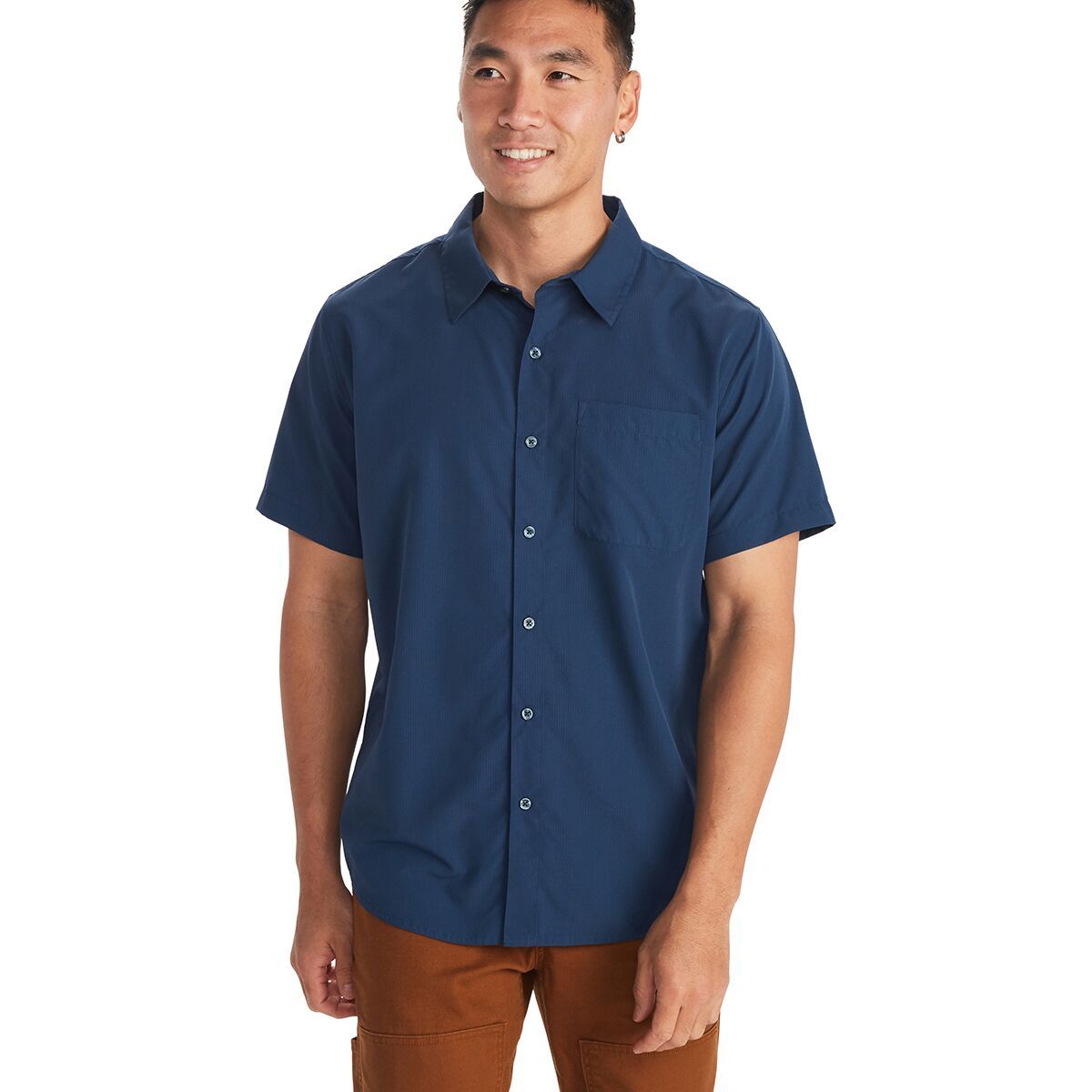 Marmot Aerobora Short-Sleeve Shirt - Men's Sandbar, S