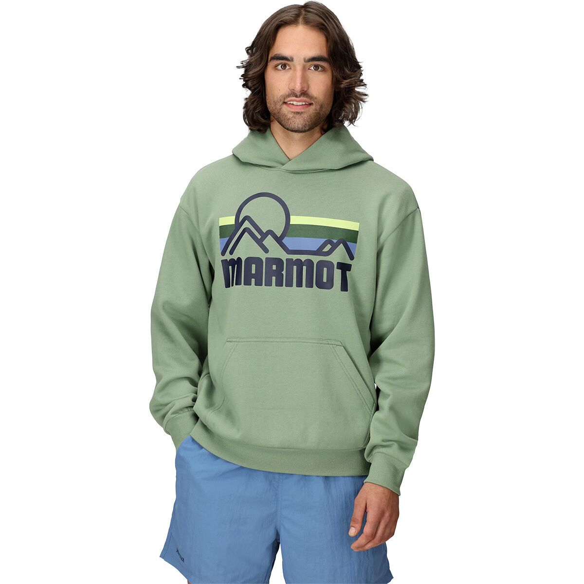 Image of Marmot Coastal Hoodie - Men's Agate Green, M
