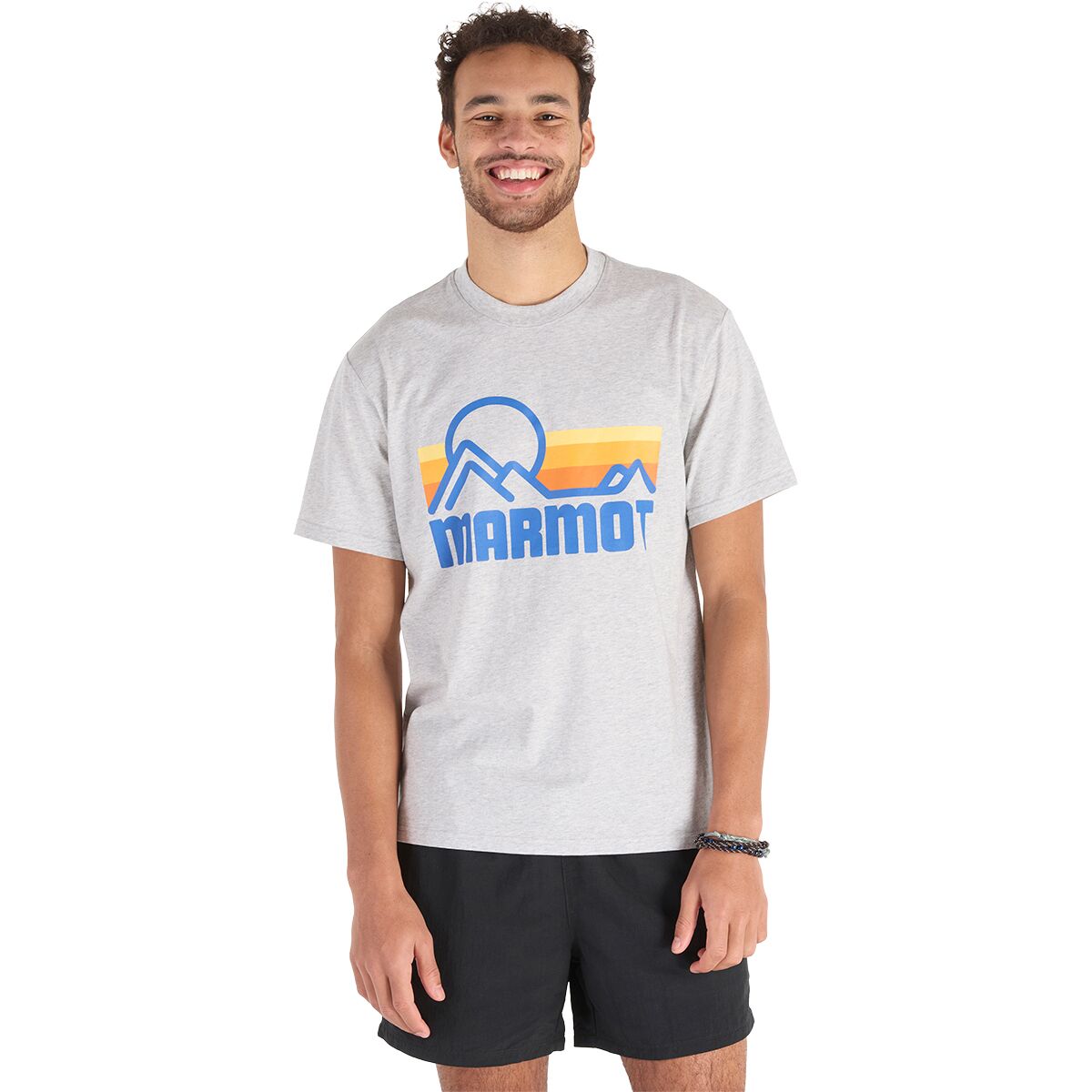 Image of Marmot Coastal T-Shirt - Men's Light Grey Heather, M