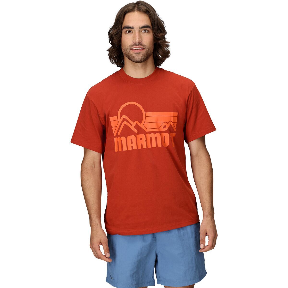 Image of Marmot Coastal T-Shirt - Men's Sumac, S