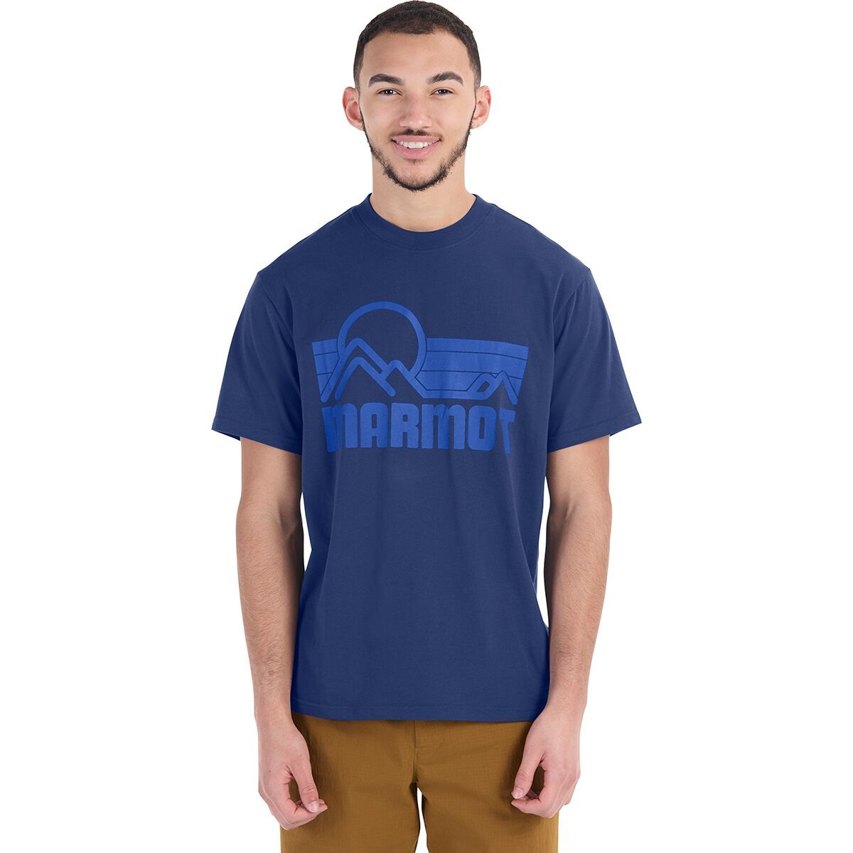 Image of Marmot Coastal T-Shirt - Men's Twilight Blue, S