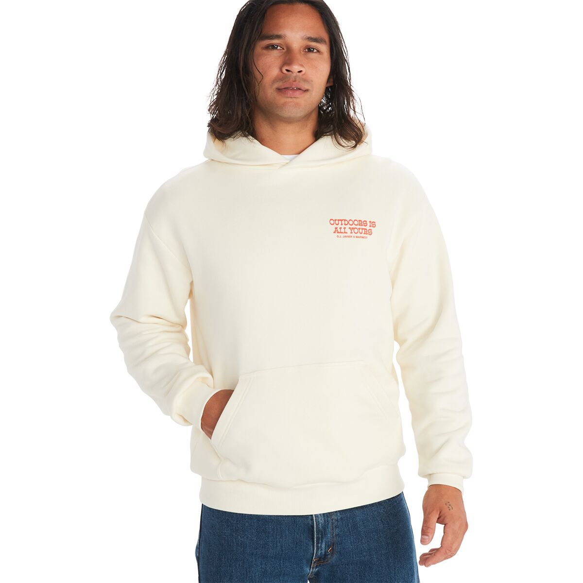 Marmot DJ Javier Heavyweight Hoodie - Men's Papyrus, L