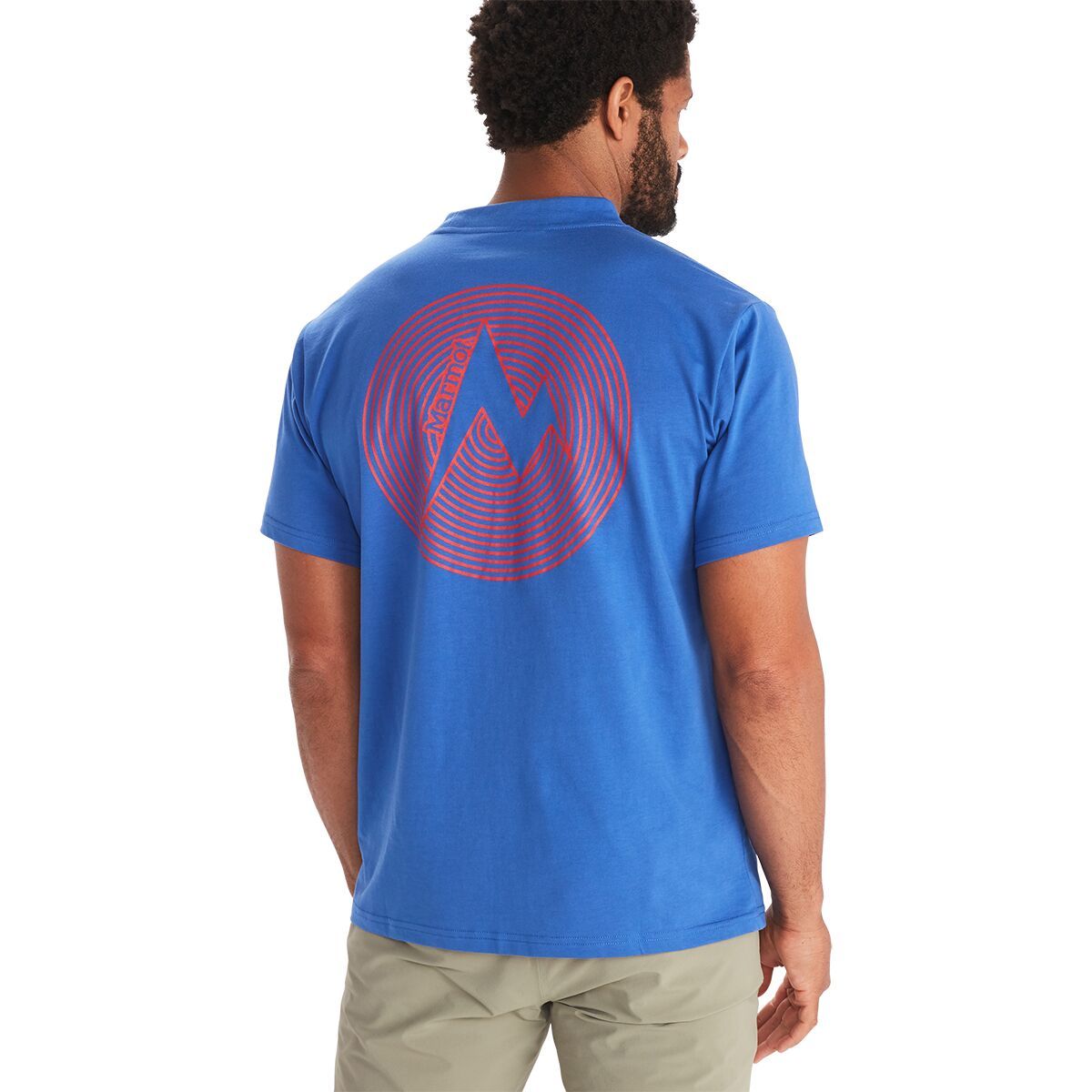Marmot Dot T-Shirt - Men's Trail Blue, XL