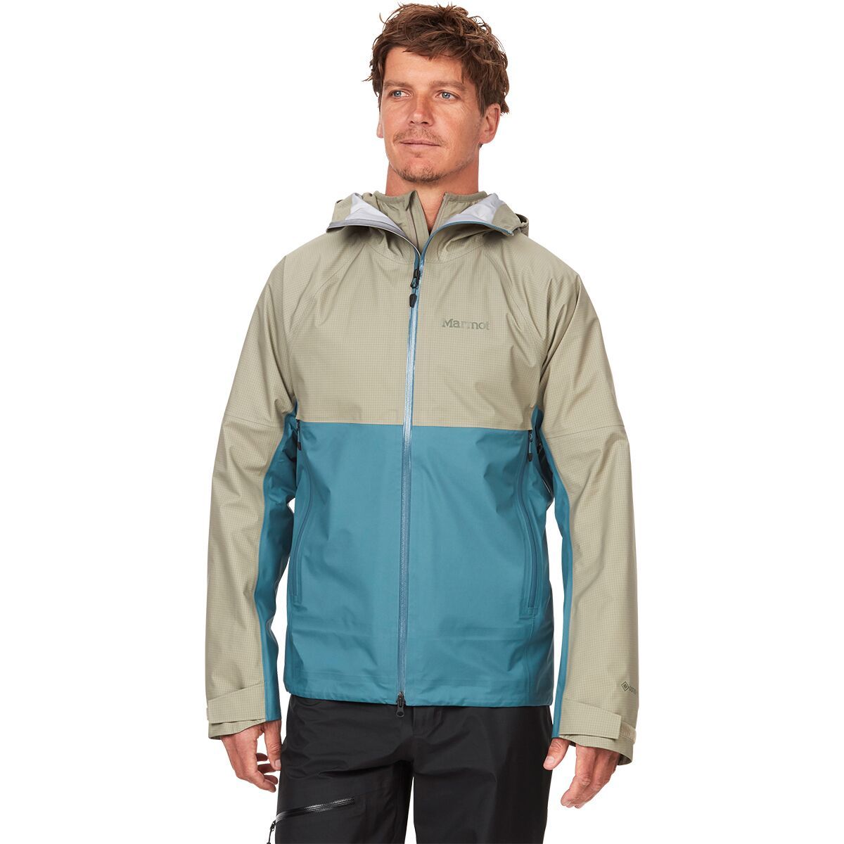 Marmot Mitre Peak GORE-TEX Jacket - Men's Vetiver/Moon River, XXL