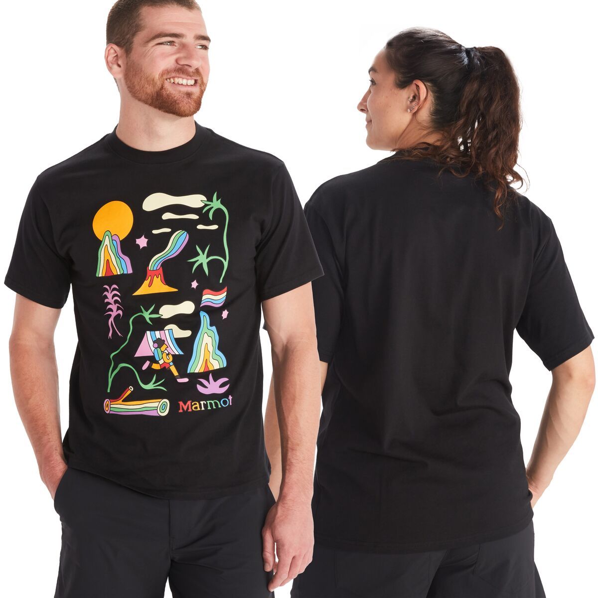 Image of Marmot Pride Heavyweight T-Shirt - Men's Black, S