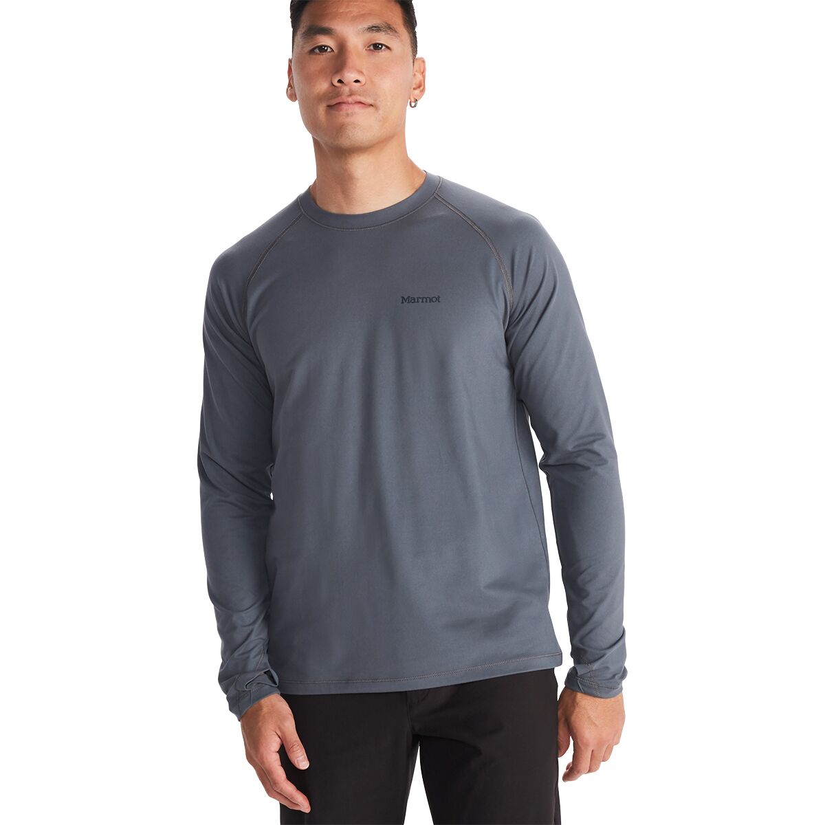 Image of Marmot Windridge Long-Sleeve Shirt - Men's Steel Onyx, M