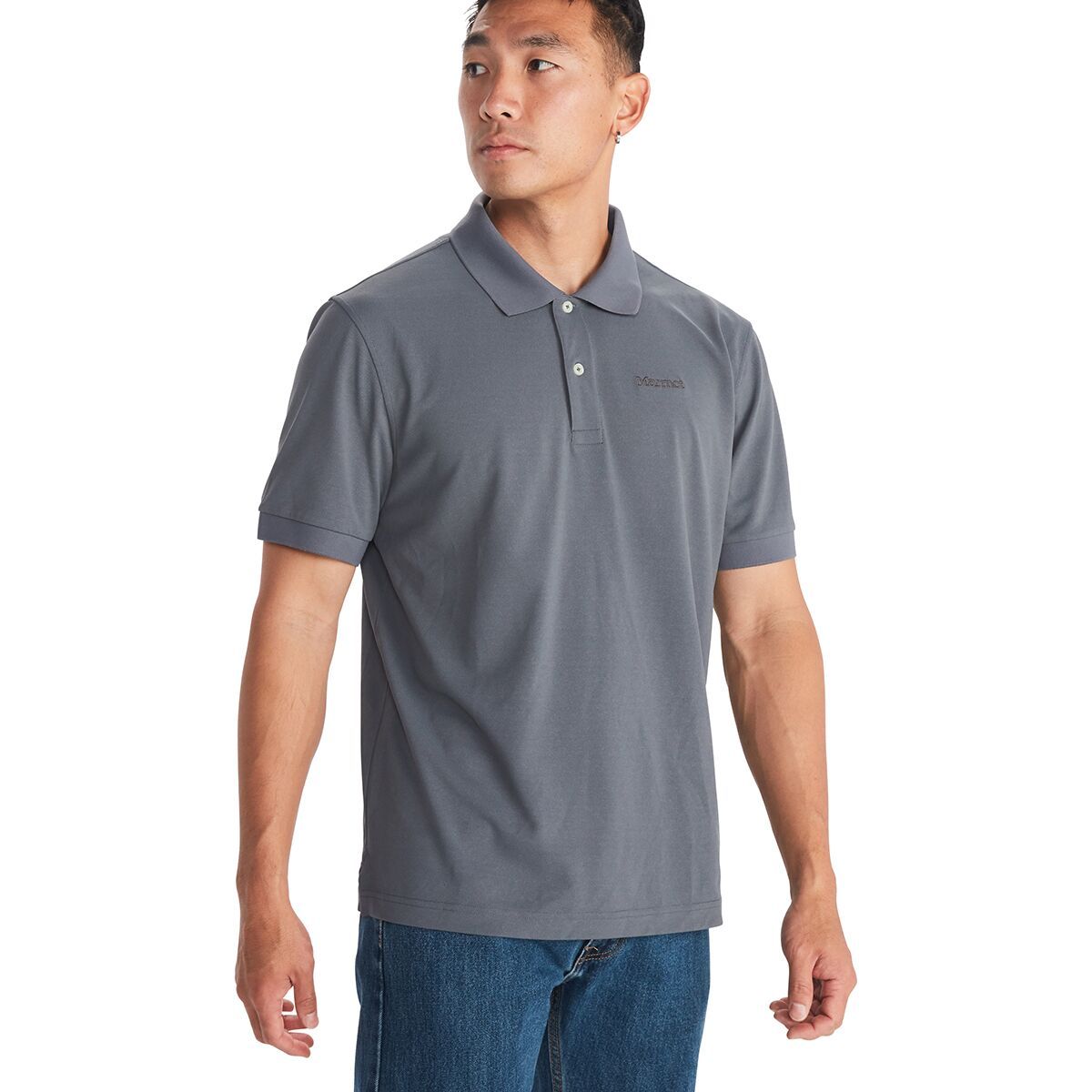 Marmot Windridge Pique Polo - Men's Steel Onyx, XL