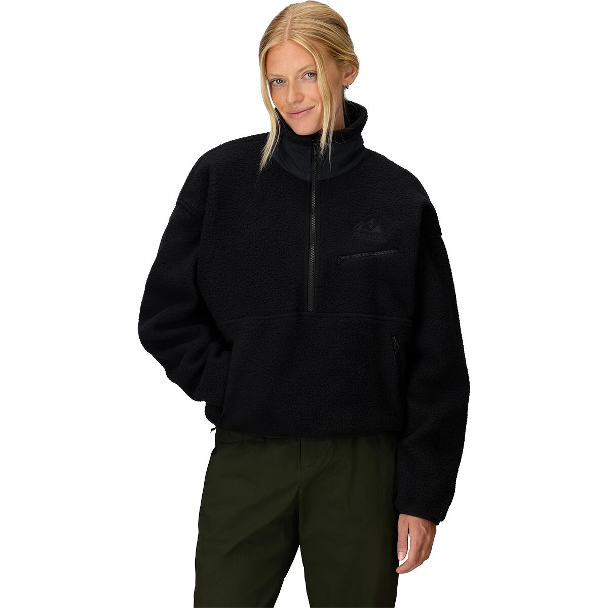 Image of Marmot 94 E.C.O. Recycled Fleece - Women's Black/Black, XS