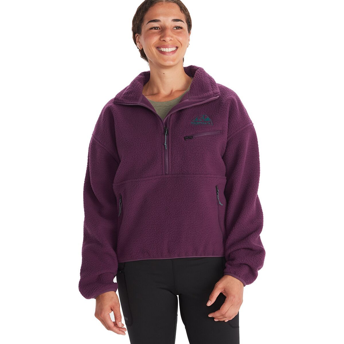 Marmot 94 E.C.O. Recycled Fleece - Women's Purple Fig, XL