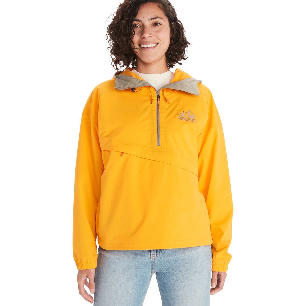 Marmot 96 Active Anorak - Women's Golden Sun/Vetiver, XL