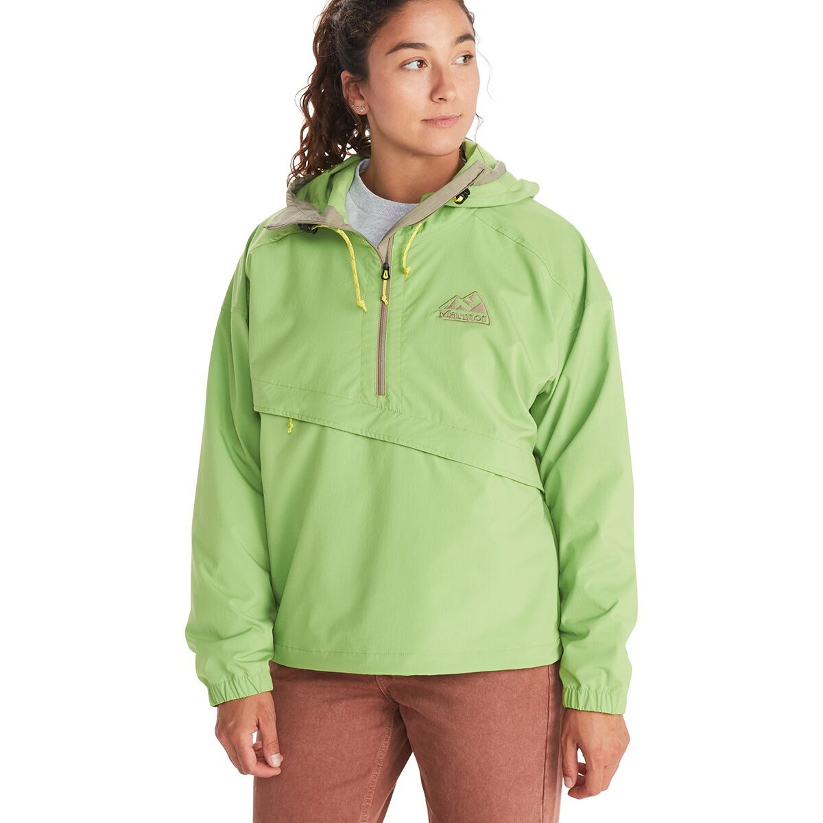 Marmot 96 Active Anorak - Women's Kiwi/Vetiver, S