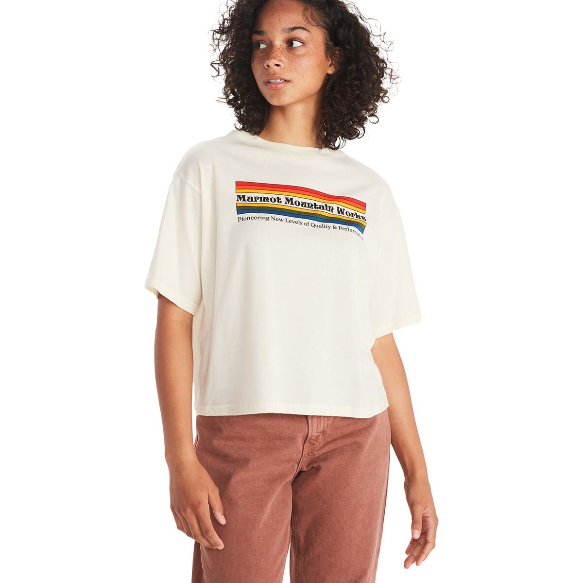 Pioneering Boxy Short-Sleeve T-Shirt - Women