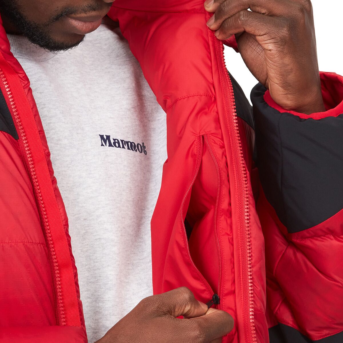 Marmot PLASMA PARKERダウンジャケット BEAMS（ビームス）Better（TM） Gift Shop × Marmot / BGS