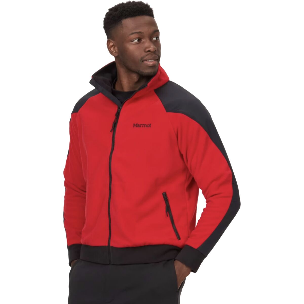 Image of Marmot 87 PolarPlus Alpinist Fleece Jacket - Men's Team Red, XS