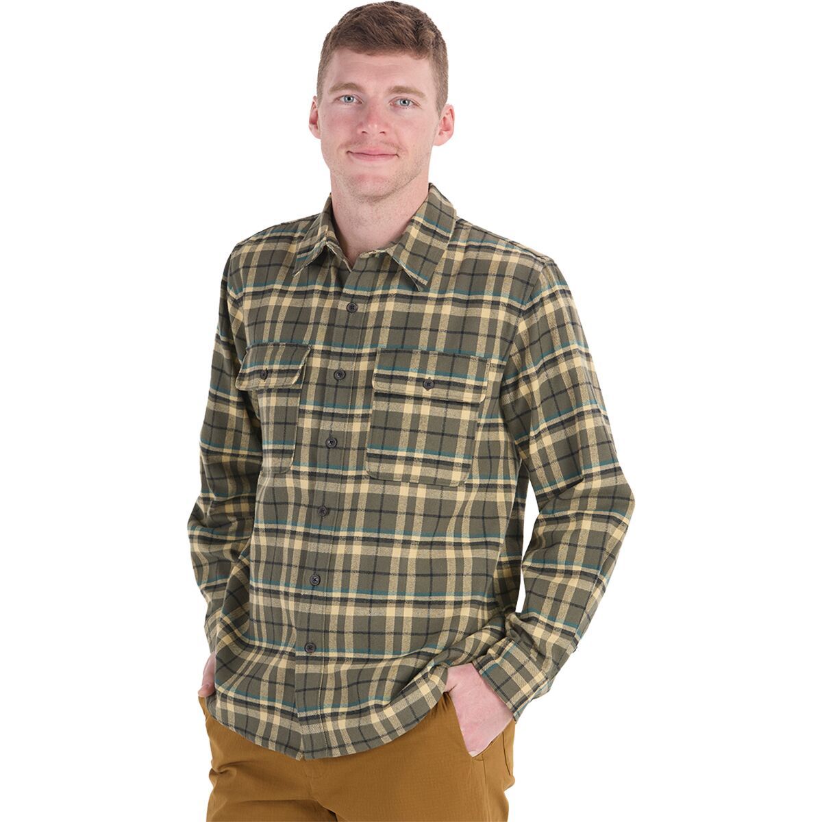 Marmot Doran Midweight Flannel Shirt - Men's Nori, S