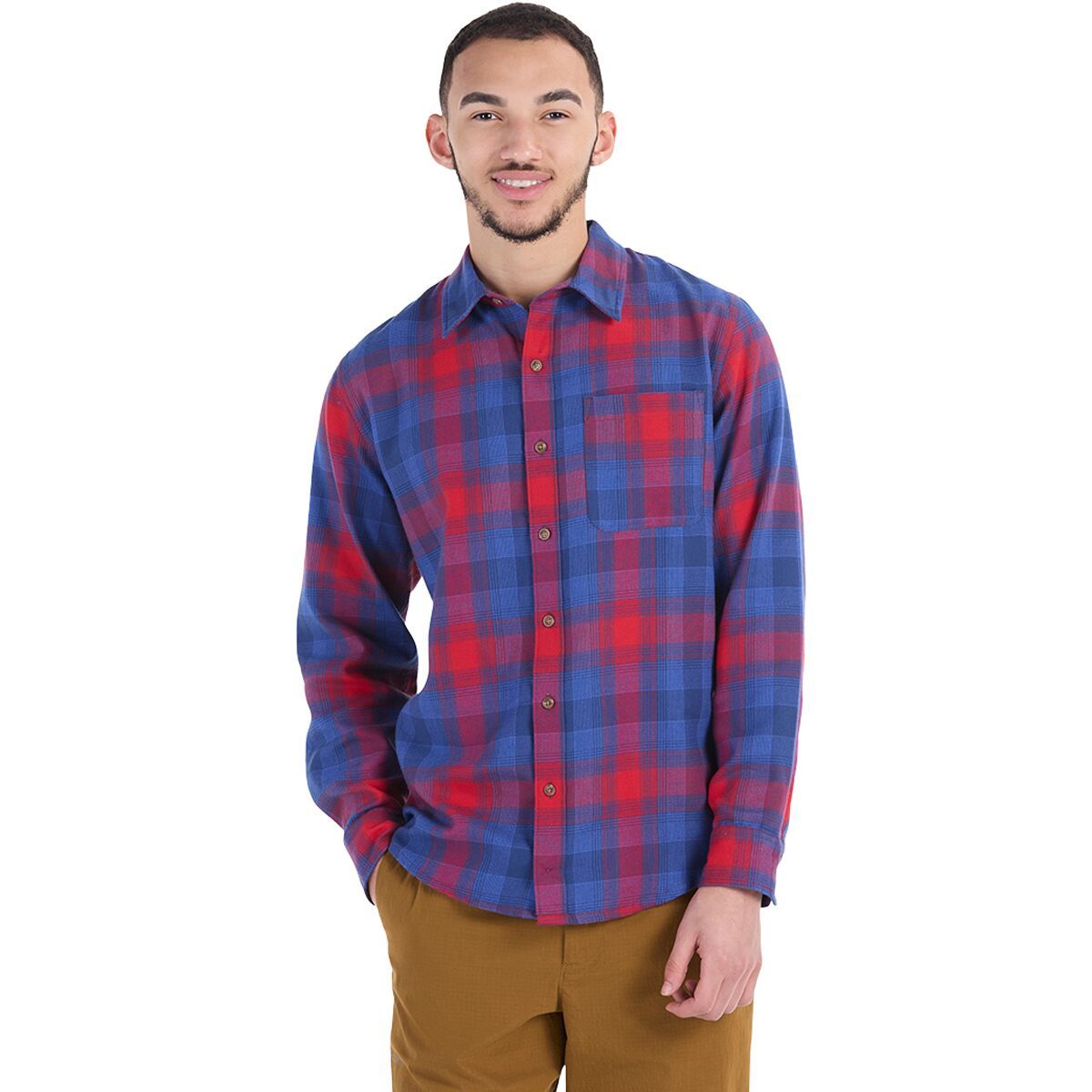 Image of Marmot Fairfax Midweight Flannel - Men's Team Red, M